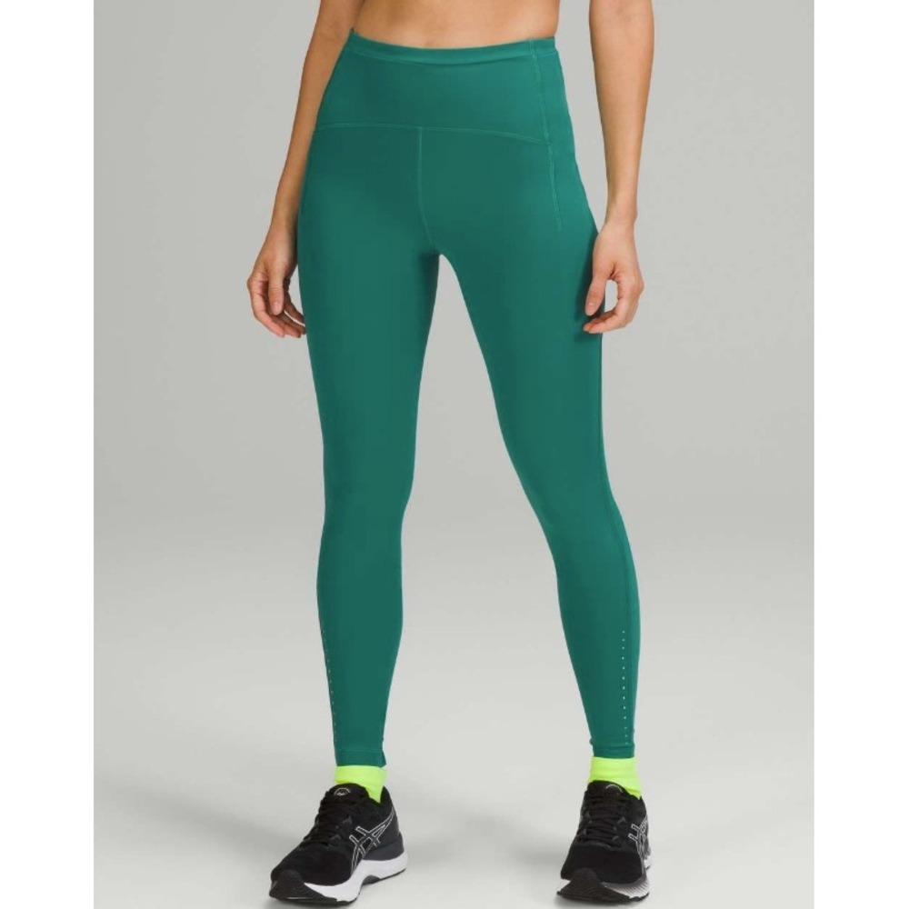 NWOT Lululemon Swift Speed High-Rise Tight Teal Lagoon Womens 10 Athleisure Gym